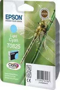 Картридж EPSON Light Cyan Stylus Photo R270/R290/RX590 (C13T11254A10)