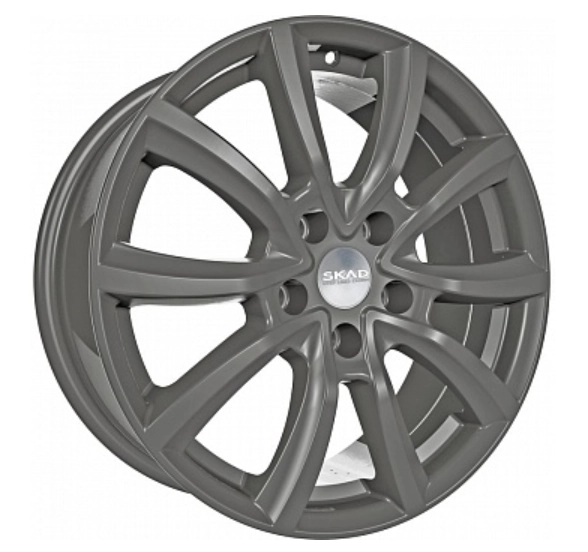 Диск автомобильный СКАД Онтарио 7X17/5X114.3 ET40 D66.1 GREY