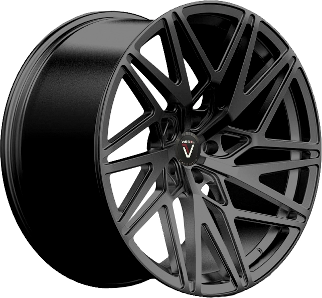 Диск автомобильный VISSOL F-921L 10.5X22/5X120 ET35 D74.1 SATIN_BLACK