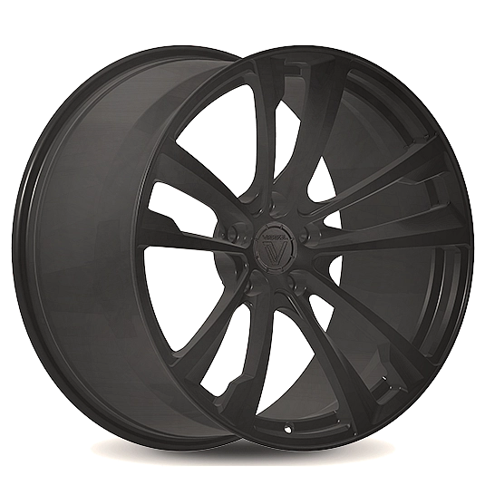 Диск автомобильный VISSOL F-681 8.5X20/5X120 ET47 D72.6 MATTE-GRAPHITE-WITH-MATTE-POLISHED