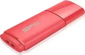 Флеш-накопитель SILICON POWER 16GB Ultima U06 USB 2.0 Коралловый (SP016GBUF2U06V1P)