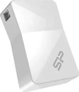 Флеш-накопитель SILICON POWER 8GB Touch T08 USB 2.0 Белый (SP008GBUF2T08V1W)