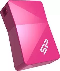 Флеш-накопитель SILICON POWER 8GB Touch T08 USB 2.0 Розовый (SP008GBUF2T08V1H)