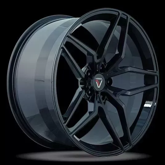Диск автомобильный VISSOL F-928 7.5X18/5X100 ET55 D56.1 GLOSS_BLACK