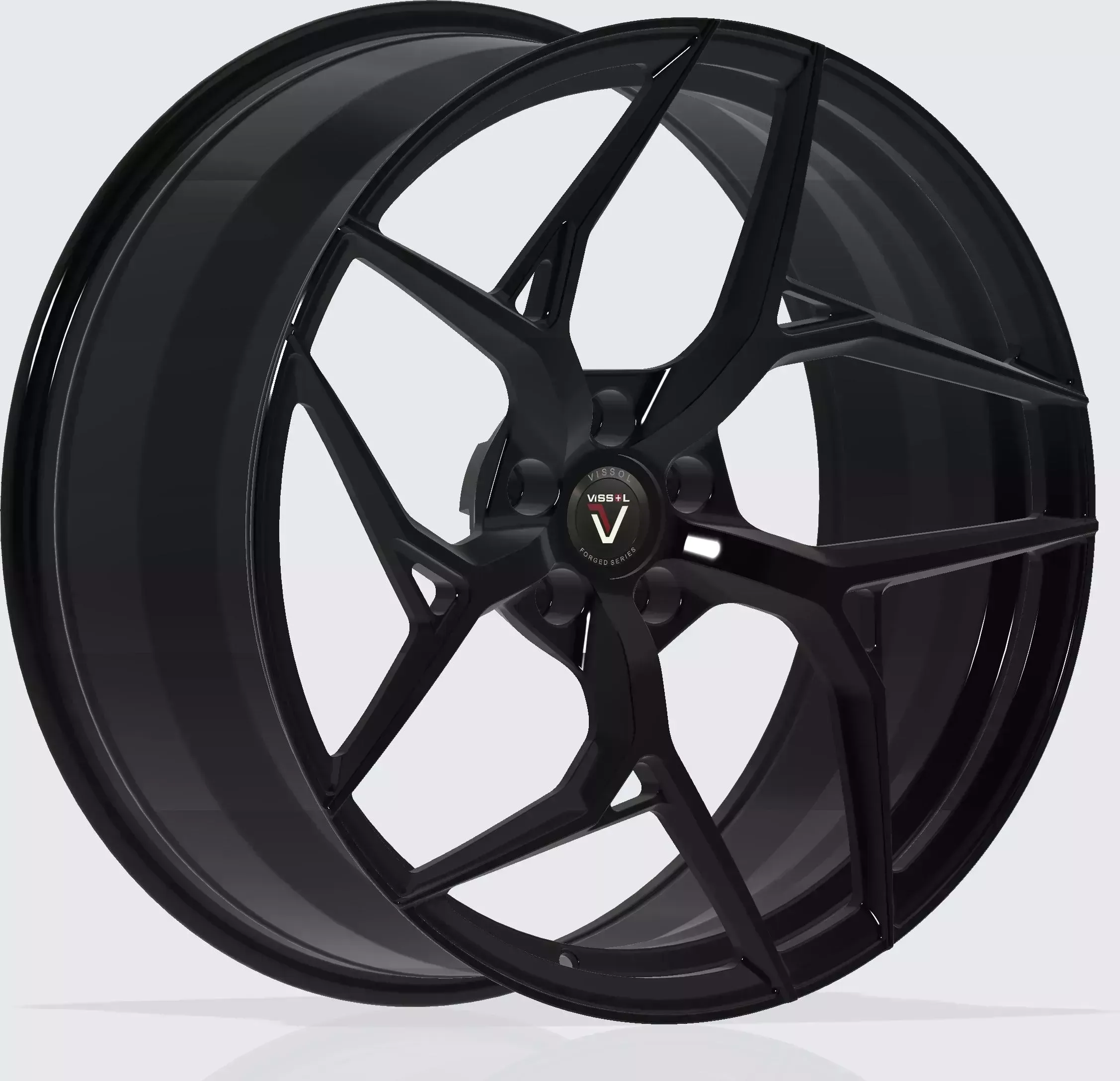 Диск автомобильный VISSOL F-919L 9X20/5X114.3 ET38 D67.1 GLOSS_BLACK