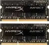 Модуль памяти KINGSTON HyperX Impact HX316LS9IBK2/8 DDR3L #151; 2x 4Гб