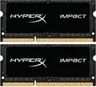 Модуль памяти KINGSTON HyperX Impact HX318LS11IBK2/16 DDR3L #151; 2x 8Гб