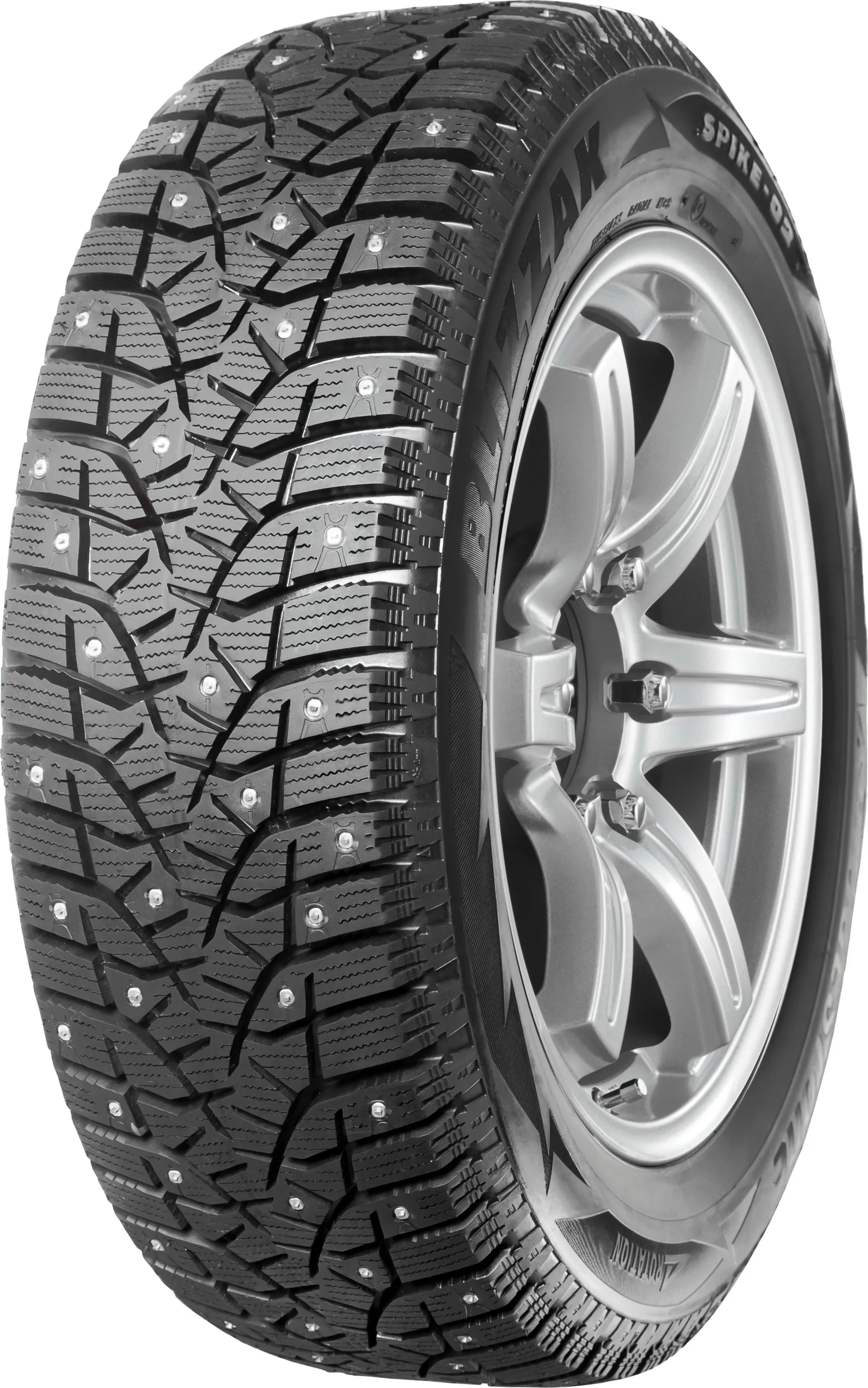 Шина BRIDGESTONE BLIZZAK SPIKE-02 195/60R15 88T шип