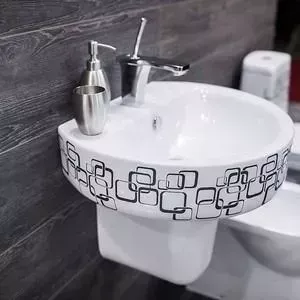 Раковина SANITA LUXE Best 55.8х44.8 белый (BSTSLWB12 / SL402801)