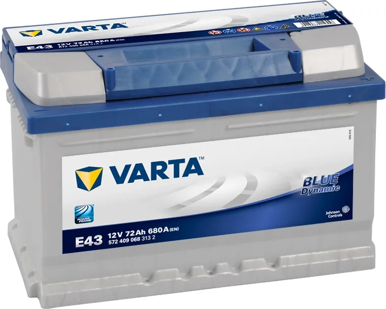 Аккумулятор VARTA 72 о.п. E43