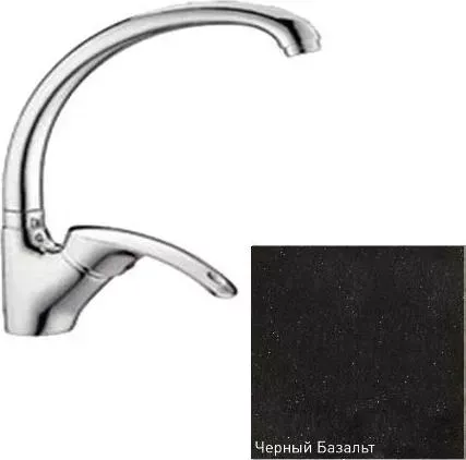 Смеситель для кухни ZIGMUND SHTAIN ZS 0300 черный базальт