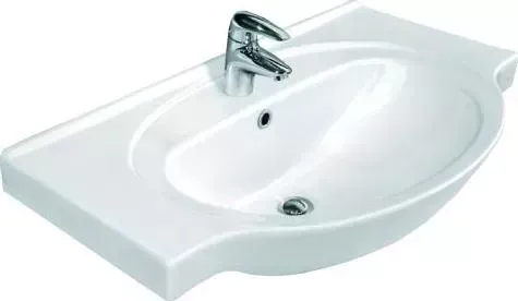 Раковина CERSANIT ERICA ERI80 1 отв., белый (S-UM-ERI80/1-w)