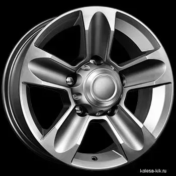 Диск автомобильный КиКРеплика КС623 КиК 7X17/5X114.3 ET47 D66.1 дарк-платинум