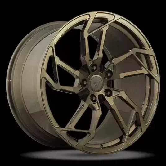 Диск автомобильный VISSOL F-934R 9.5X21/5X130 ET66 D71.6 BRUSHED GRIGIO