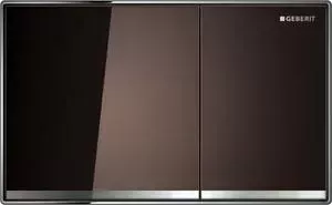 Кнопка смыва Geberit Sigma 60 умбра/хром (115.640.SQ.1)