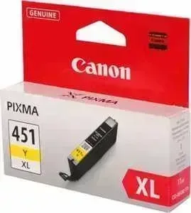 Картридж CANON CLI-451XL Y (6475B001)