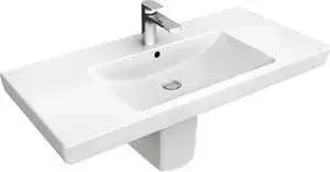 Раковина мебельная Villeroy Boch Subway 2.0 100х47см с 1 отв белый альпин (7175 A001)