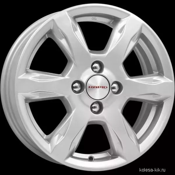 Диск автомобильный КиКРеплика КС693 КиК 6X15/4X100 ET48 D54.1 сильвер