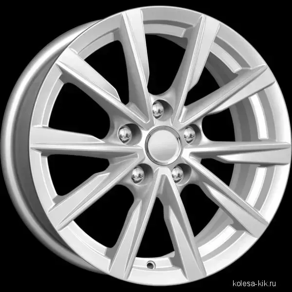 Диск автомобильный КиКРеплика КС682 КиК 6.5X16/5X114.3 ET38 D67.1 сильвер
