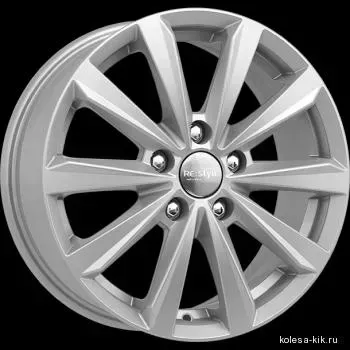 Диск автомобильный КиКРеплика КС737 КиК 6.5X16/5X108 ET50 D63.35 сильвер