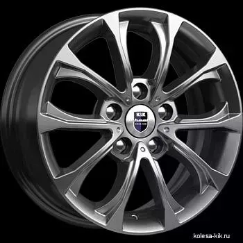 Диск автомобильный RAPID Urals-оригинал 6.5X15/5X112 ET50 D57.1 дарк-платинум