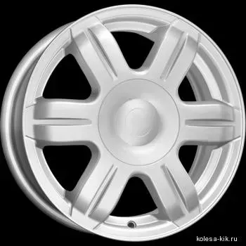 Диск автомобильный КиКРеплика КС670 КиК 6X15/4X100 ET48 D54.1 сильвер