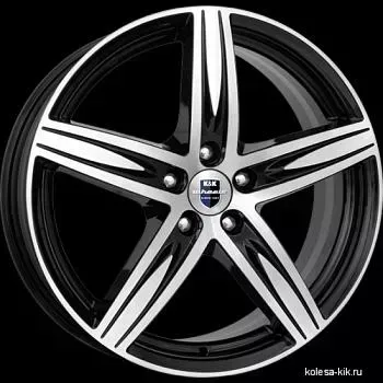 Диск автомобильный RAPID Андорра-оригинал 7X17/5X114.3 ET50 D67.1 алмаз-черный