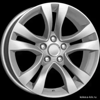 Диск автомобильный КиКРеплика КС659 КиК 6.5X16/5X105 ET39 D56.6 сильвер