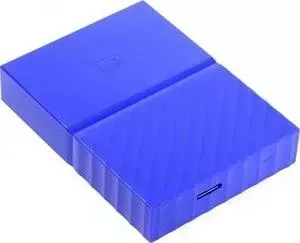 Внешний HDD WESTERN DIGITAL 2Tb My Passport blue (WDBUAX0020BBL-EEUE)
