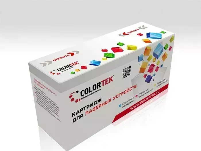 Картридж Colortek CE285A black