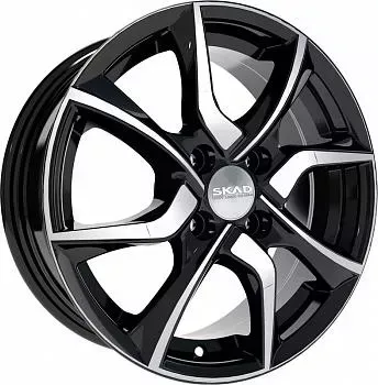 Диск автомобильный СКАД ТУЛОН 6X15/4X100 ET39 D67.1 Алмаз
