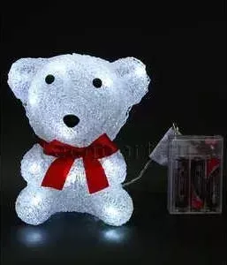 Светодиодная фигура Light на батарейках "Медвежонок" B 16 см, 16 led, 3АА