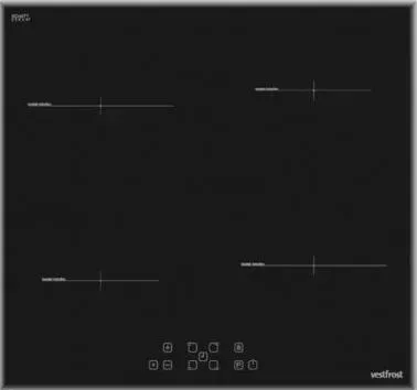 Панель варочная электрическая VESTFROST VFIND 60 HH