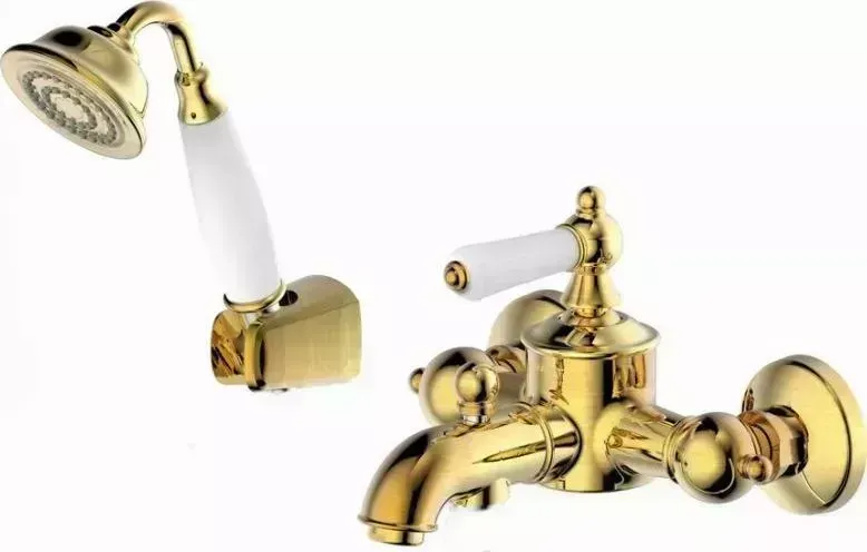Смеситель для ванны Bravat ART F675109G-B