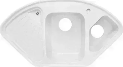 Мойка кухонная GranFest Corner GF-C1040E белый (331)