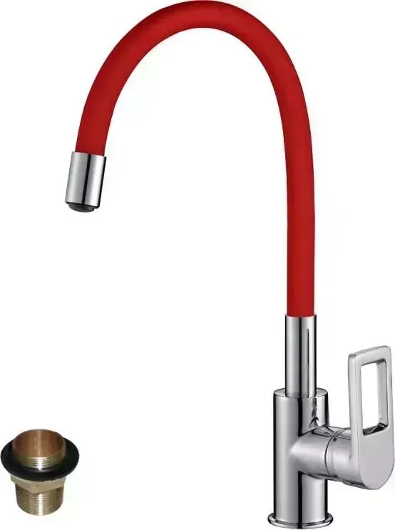 Смеситель для кухни Rossinka Z35-35U-Red