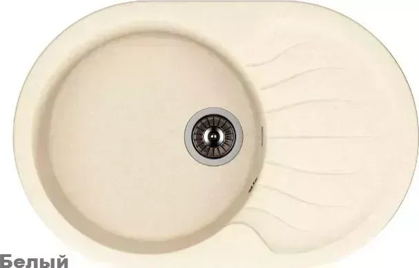 Мойка кухонная Dr.Gans Берта 760 белый СМс LITE