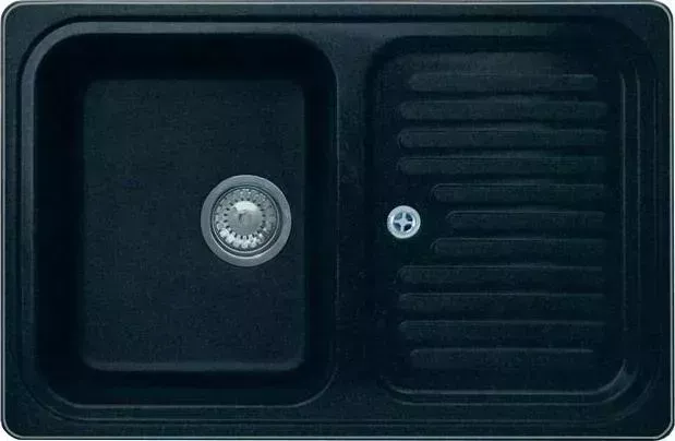 Мойка кухонная GranFest Standart GF-S780L черный (308)