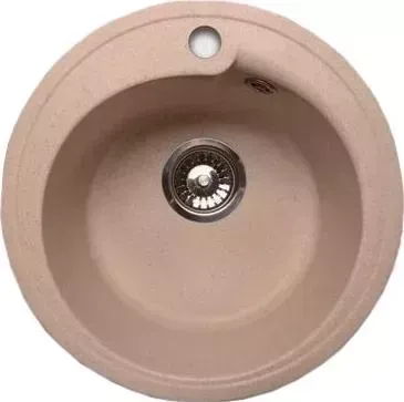 Мойка кухонная GranFest Rondo GF-R450 песочный (302)