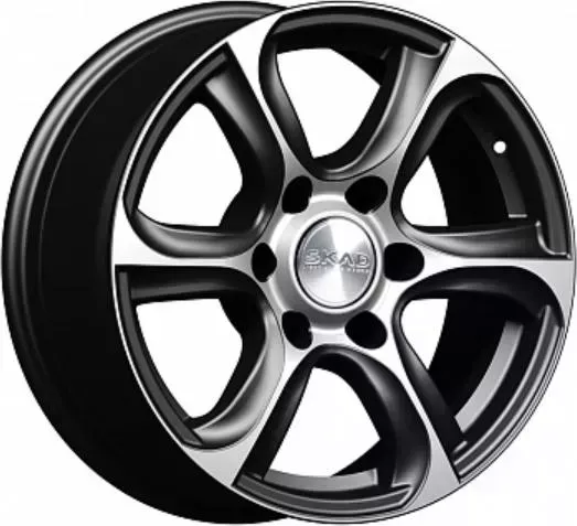 Диск автомобильный СКАД СКАЛА Скала 7.5X17/6X139.7 ET30 D67.1 Алмаз-матовый