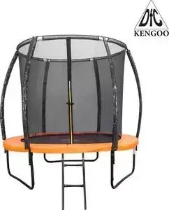 Батут DFC внутренняя сетка, лестница Trampoline Kengoo 8FT-TR-E-BAS