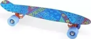 Скейтборд Moove&amp;amp;Fun Moove&Fun пластиковый 22х6"-18, синий, PP2206-18 blue