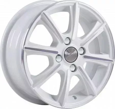 Диск автомобильный СКАД Монако 5.5X14/4X98 ET38 D58.6 Алмаз-белый