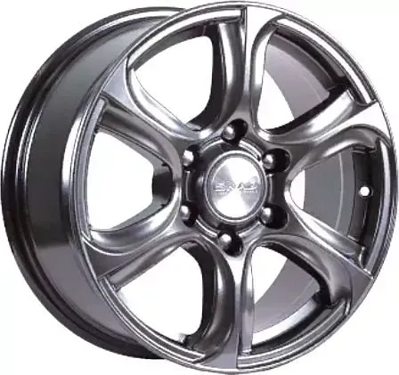 Диск автомобильный СКАД СКАЛА 7.5X17/6X139.7 ET25 D106.2 Графит
