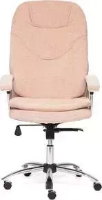 Кресло офисное TetChair SOFTY lux ткань розовый, мисти роуз