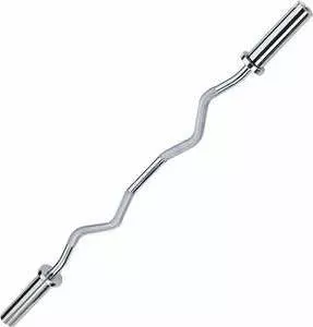 Гриф Body Solid олимпийский сильноизогнутый 47" с замками FT-OC-51 (FT-OB-47-W-CR-SC)