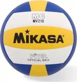 Мяч волейбольный MIKASA MV210, р.5, бел-желт-син
