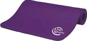 Коврик для йоги и фитнеса LITE WEIGHTS 180х61х1см 5420LW, фиолетовый