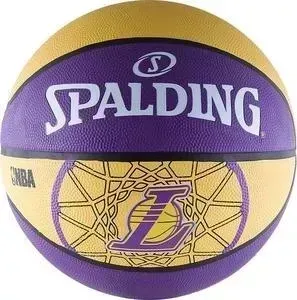 Мяч баскетбольный Spalding любительский Los Angeles Lakers р.7 (83-156z)