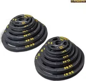 Набор олимпийских дисков Powertec 255 LBS